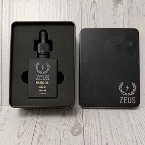 Zeus Vanilla Rumโ Scented Premium Beard Oil 1 fl oz Made in California
